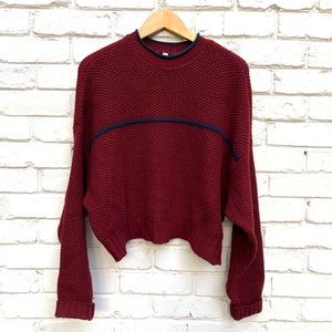 RVCA cropped sweater